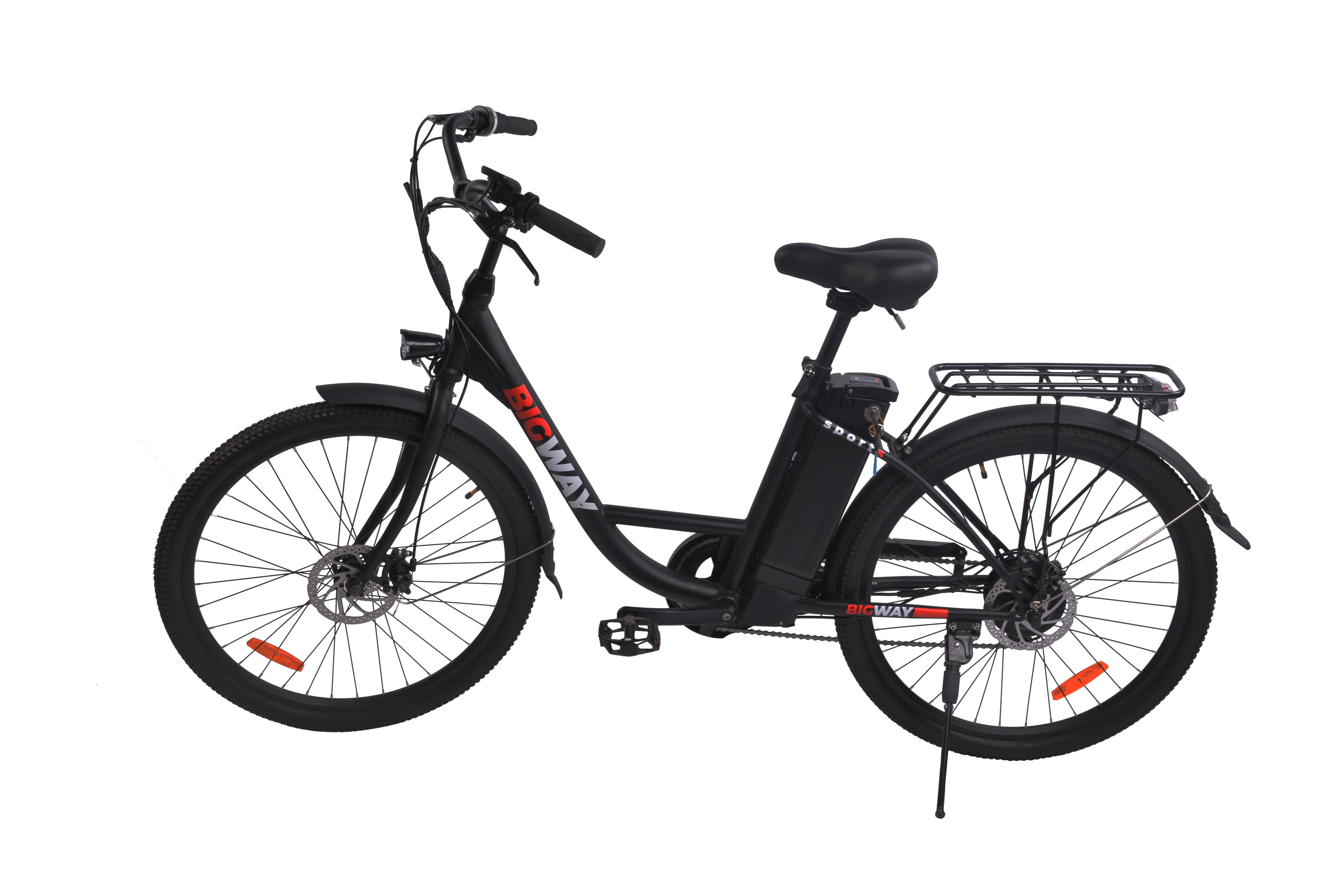 BIGWAY 26" CITY ELCYKEL 250W 36V - 12