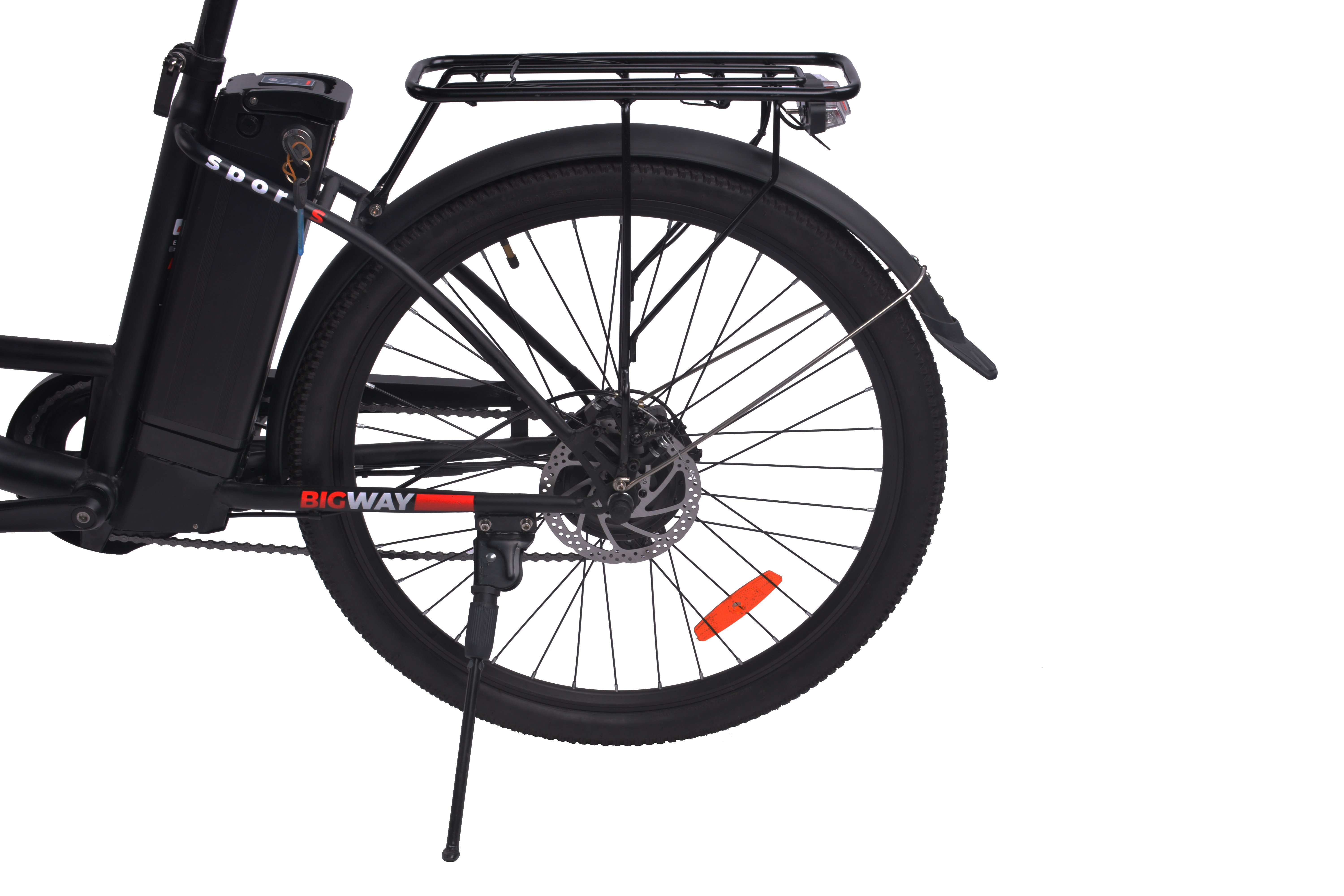 BIGWAY 26" CITY ELCYKEL 250W 36V - 14