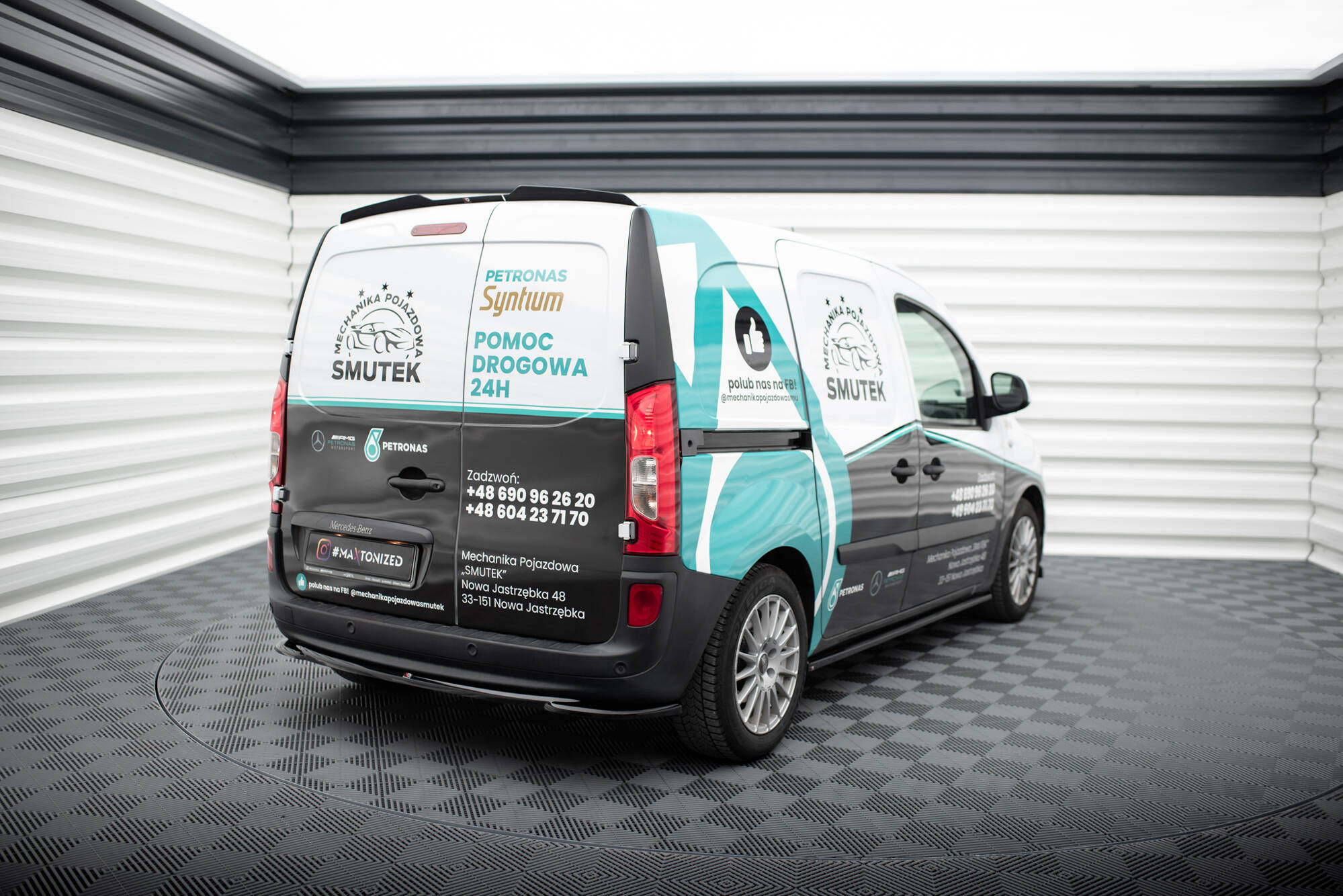 Spoiler CAP Mercedes-Benz Citan Mk1 - 2