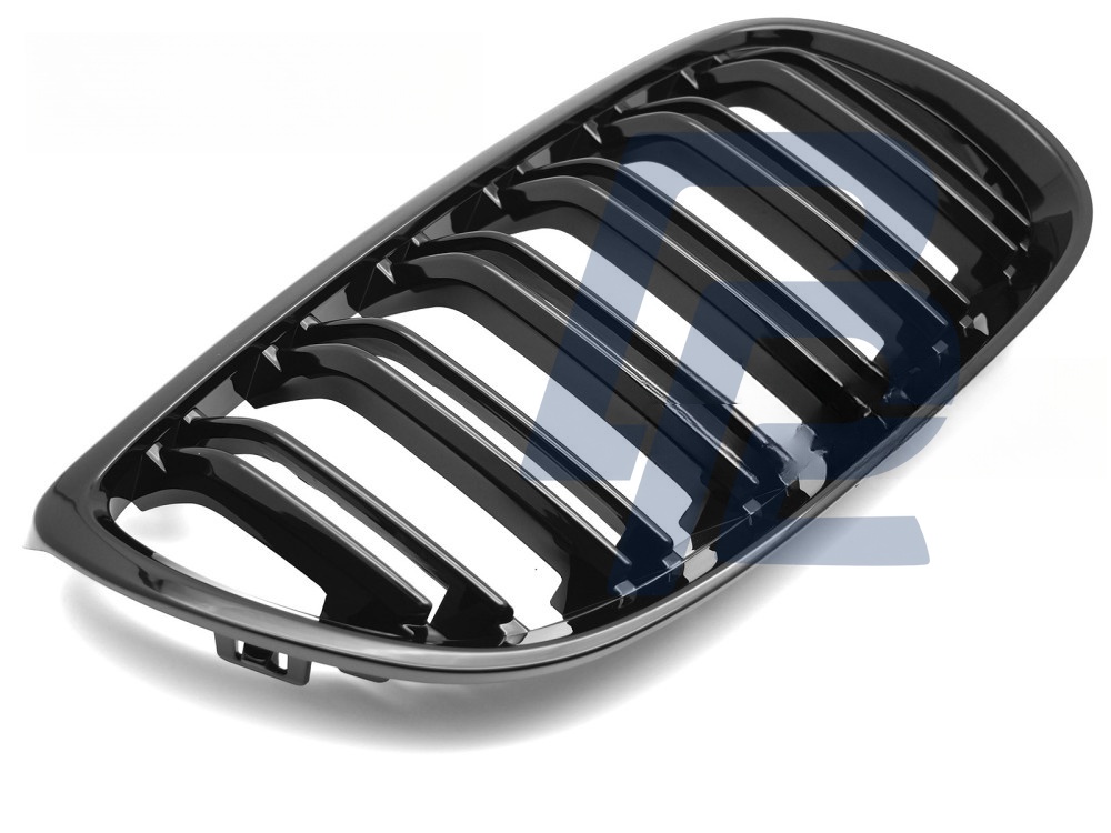 Grille Sport Gloss Black Double-Slat for BMW E92 / E93 2006–2010 - 2
