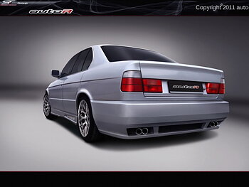 BMW E34 88-95 4D REARBUMPER SHARP [AUTOR]