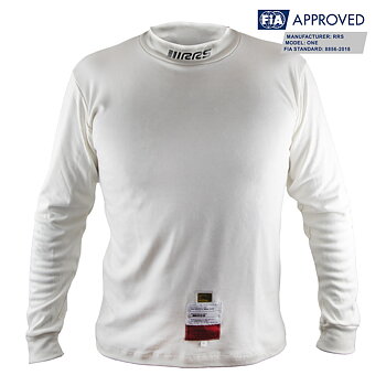 RRS ONE TOP - WHITE - FIA 8856-2018