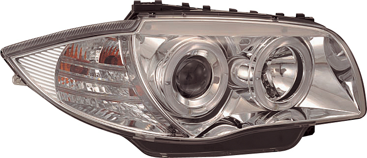 BMW 1 E87 04-11 HEADLIGHTS SET CLEAR