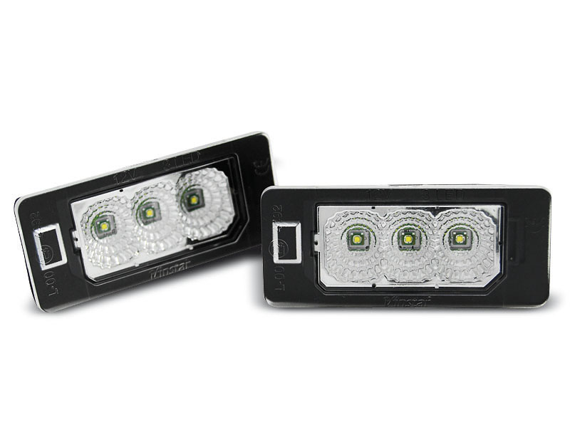 LICENSE LED LIGHTS AUDI Q5 / A4 08-10 / A5 / TT / VW PASSAT B6 KOMBI LED CREE CANBUS CLEAR