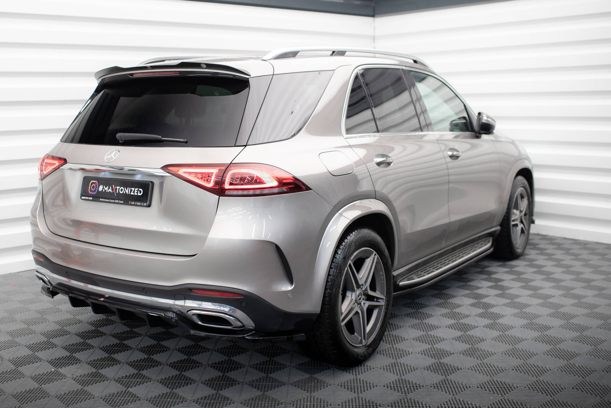 Side Skirts Diffusers Mercedes-AMG / AMG-Line GLE SUV W167 - 2