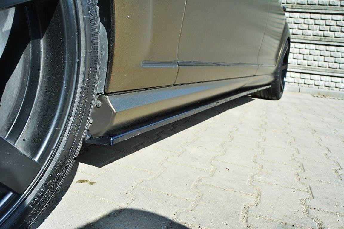 Side Skirts Diffusers Mercedes S-class W221 AMG LWB