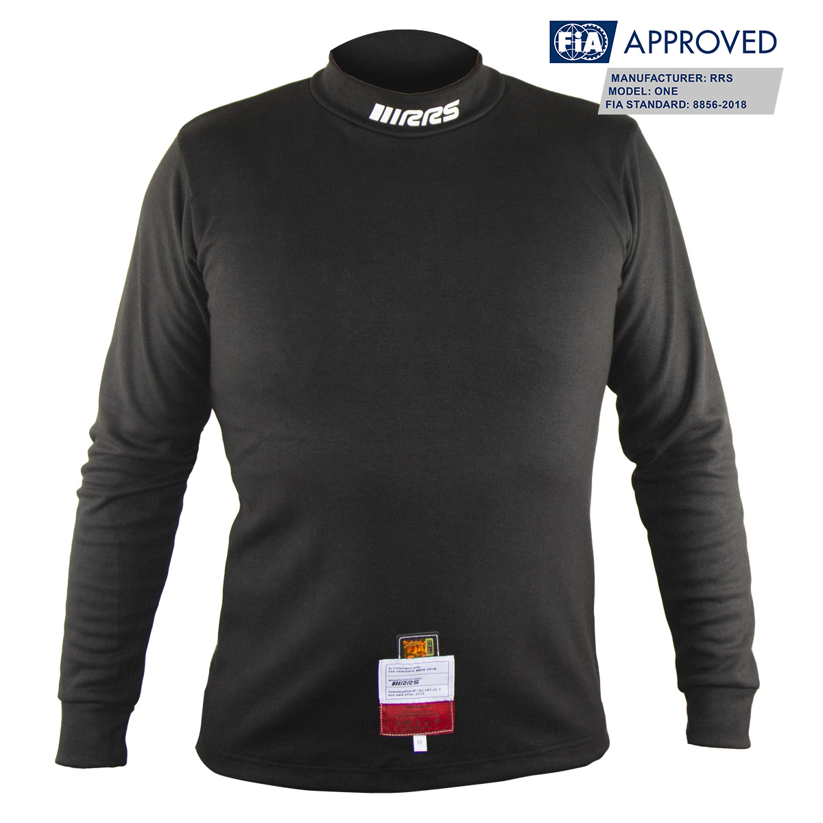 RRS ONE FIREPROOF TOP - BLACK - FIA 8856-2018 - 2