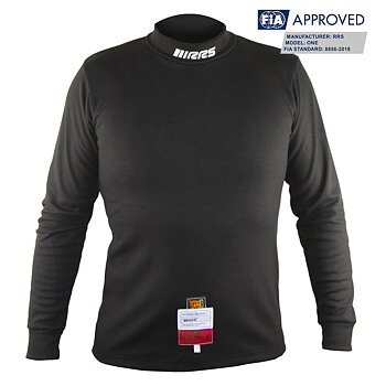 RRS ONE FIREPROOF TOP - BLACK - FIA 8856-2018