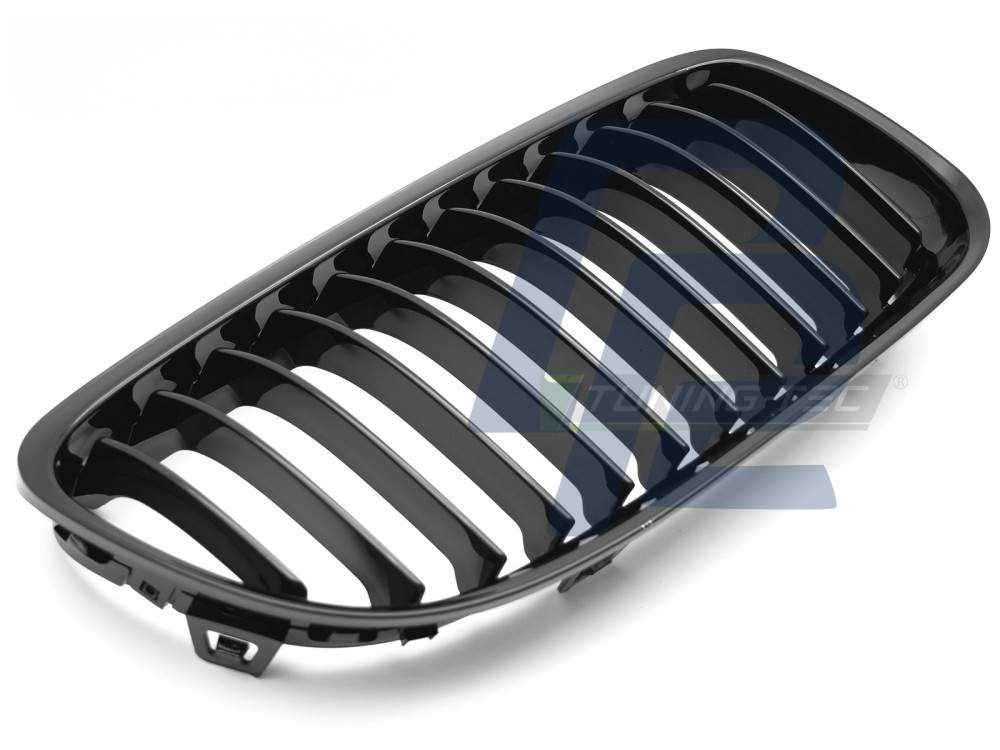 Grille Gloss Black for BMW E90 / E91 LCI 2009–2011 - 4