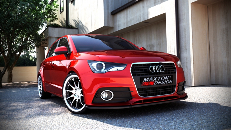FRONT SPLITTER AUDI A1 - PREFACE MODEL