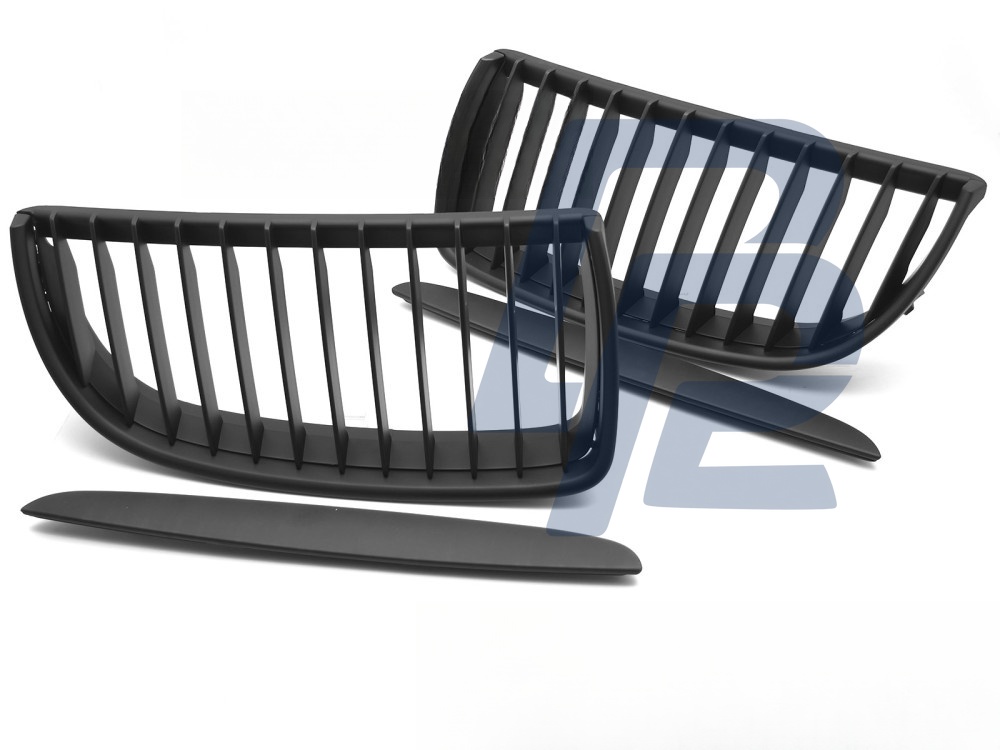 Grille Matt Black for BMW E90 / E91 2005–2008 - 5