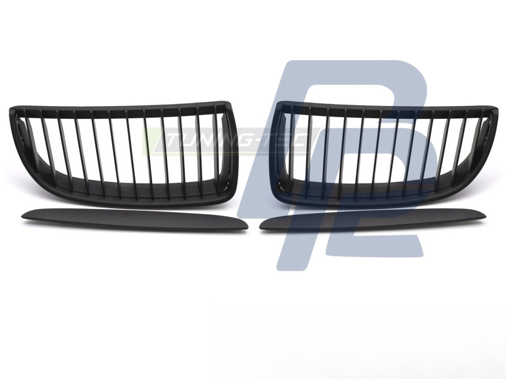 Grille Matt Black for BMW E90 / E91 2005–2008 - 3