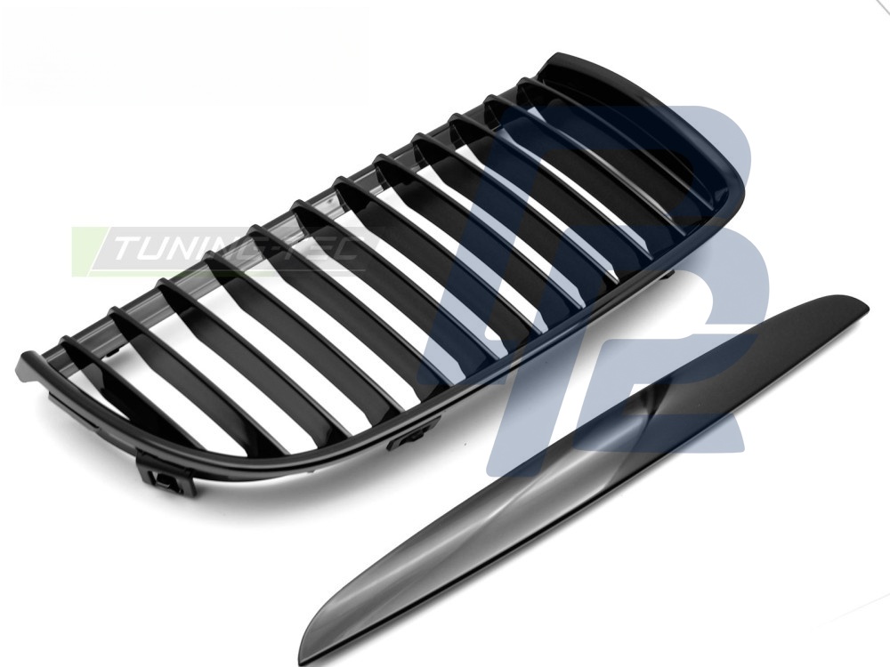 Grille Gloss Black for BMW E90 / E91 2005–2008 - 3