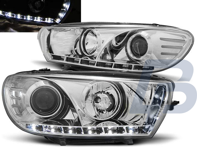 HEADLIGHTS VW SCIROCCO 08-04.14 DAYLIGHT CHROME - 2