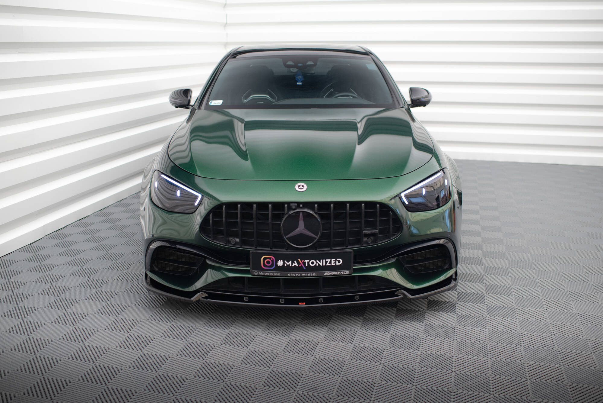 Front Splitter V.2 Mercedes-AMG E63 W213 Facelift - 4