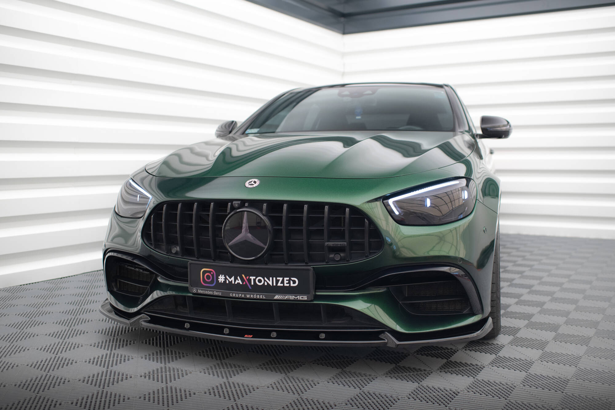 Front Splitter V.2 Mercedes-AMG E63 W213 Facelift - 3