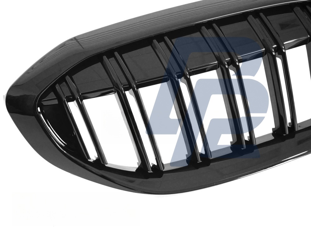 Grille Sport Gloss Black Double-Slat for BMW G20 / G21 2019–2022 - 2
