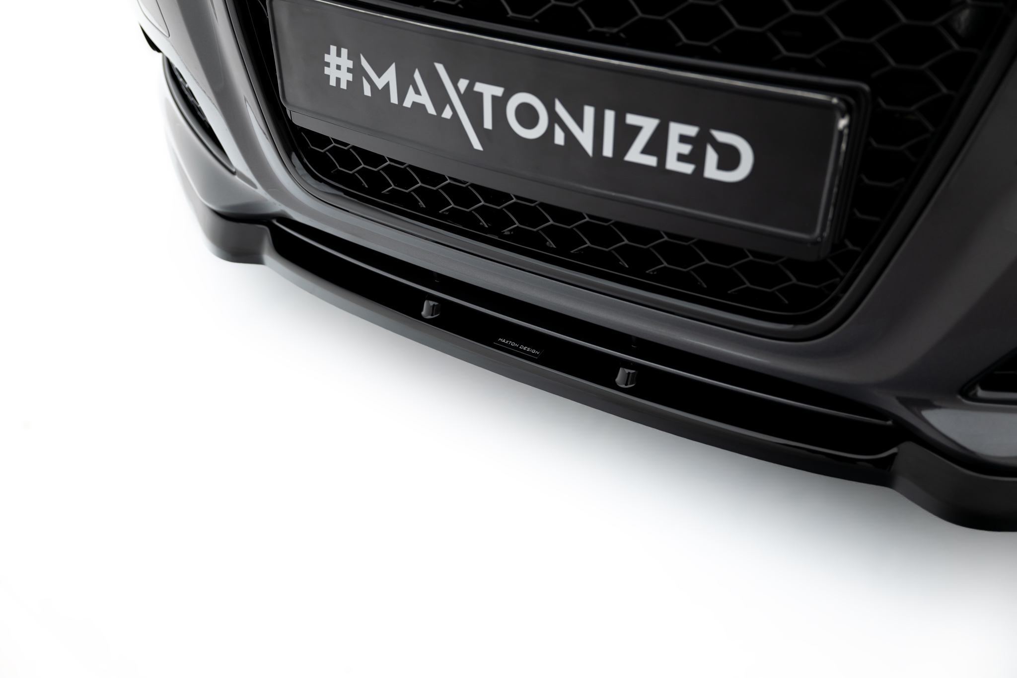 FRONT SPLITTER SUITABLE FOR AUDI A3 8P FACELIFT – MAXTON DESIGN - 3