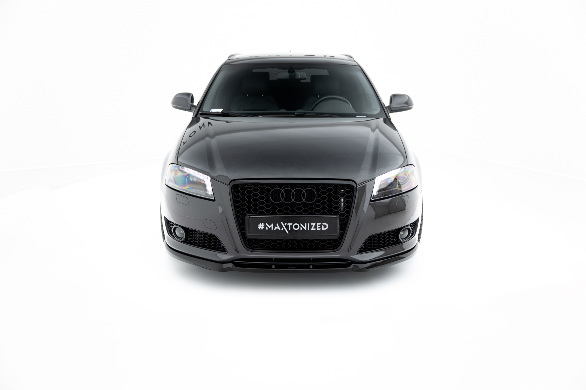 FRONT SPLITTER SUITABLE FOR AUDI A3 8P FACELIFT – MAXTON DESIGN - 5
