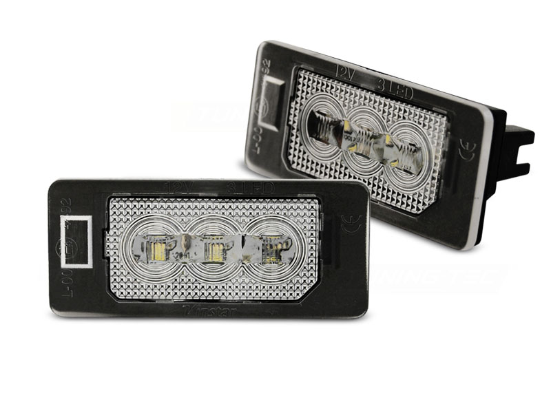 LICENSE LED LIGHTS AUDI Q5 / A4 08-10 / A5 / TT / VW PASSAT B6 KOMBI 3XLED