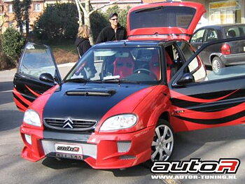 CITROEN SAXO 96-99 3D FRONTBUMPER TREX [AUTOR]