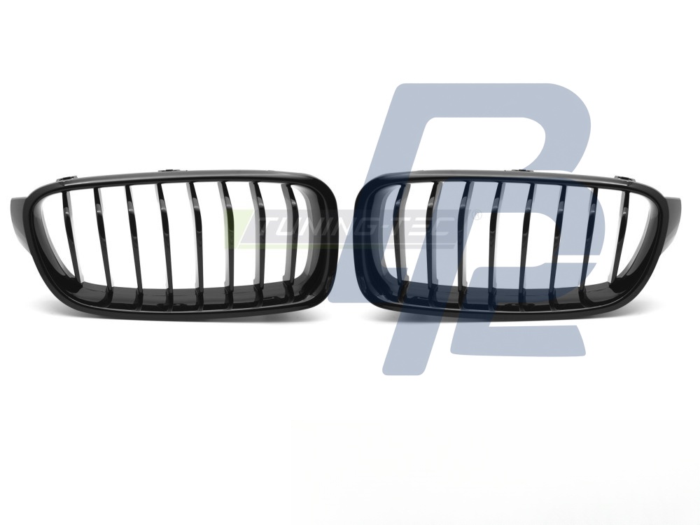 Grille Gloss Black for BMW F30 / F31 2011–2018 - 6