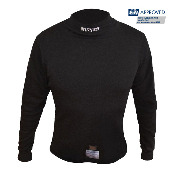BLACK FIREPROOF TOP RRS FLEX - FIA 8856-2018 - 2