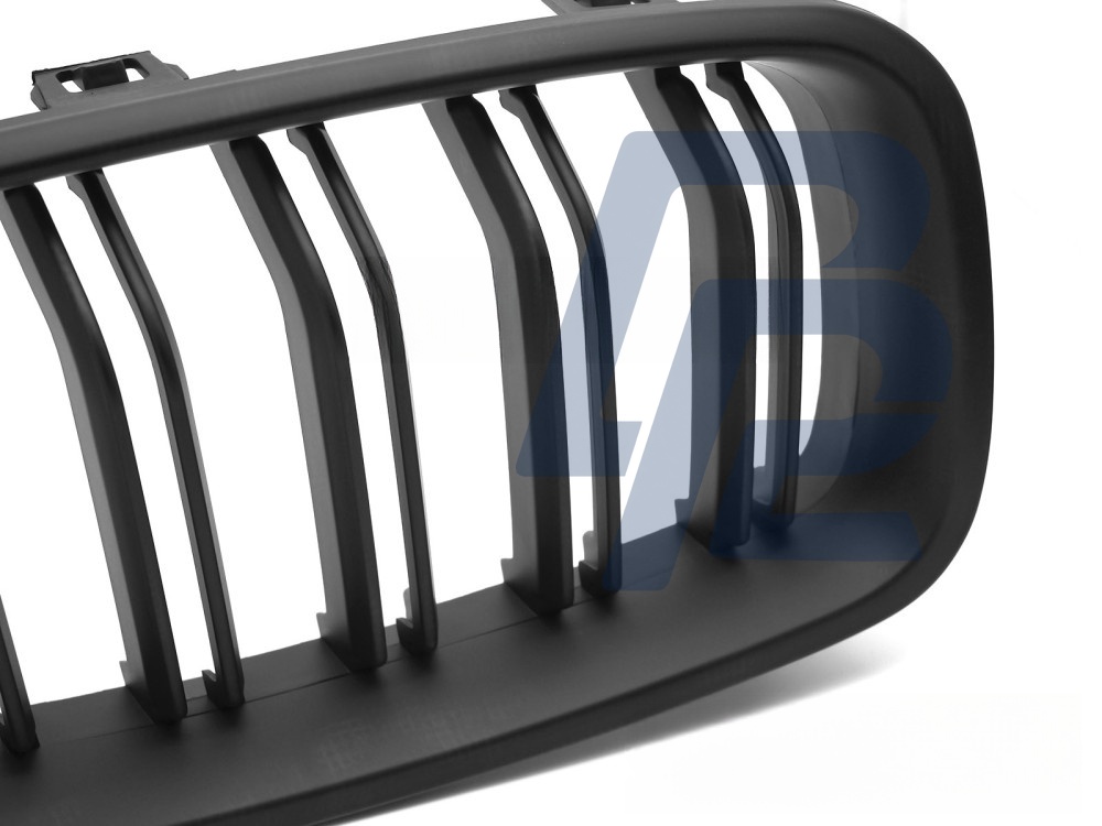 Grille Sport Matt Black Double-Slat for BMW F30 / F31 2011–2018 - 2