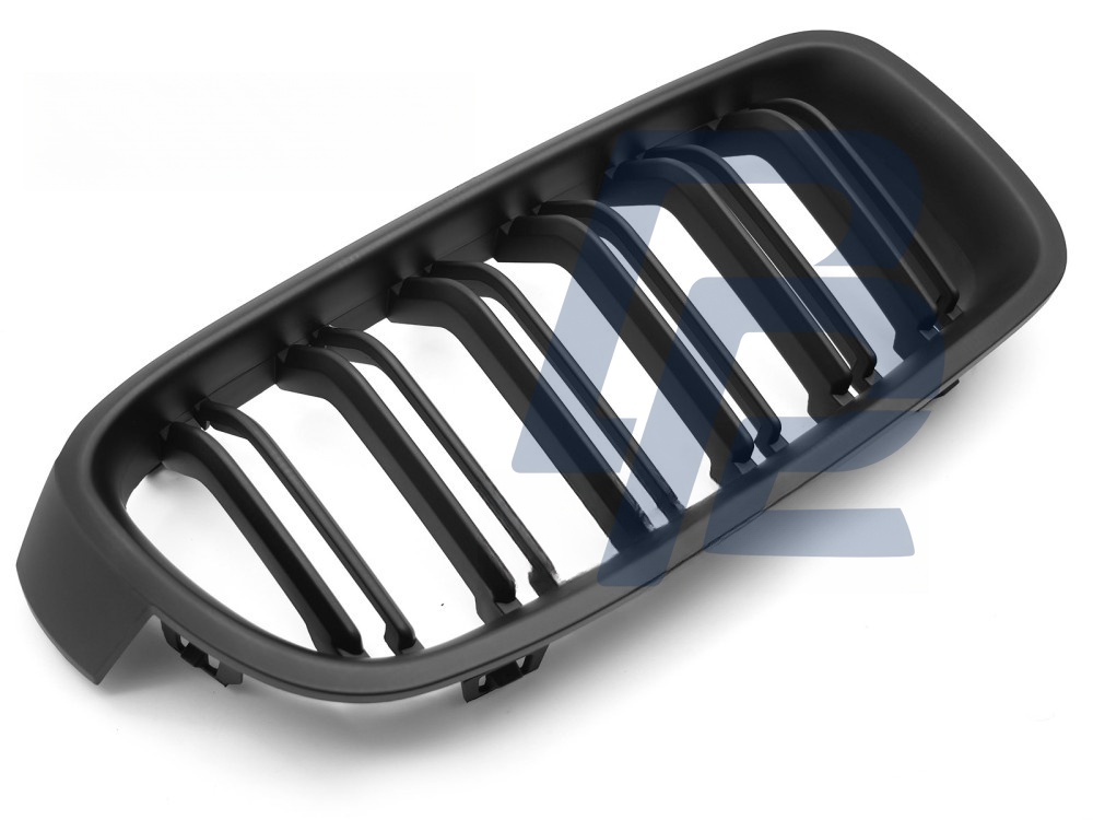Grille Sport Matt Black Double-Slat for BMW F30 / F31 2011–2018 - 5