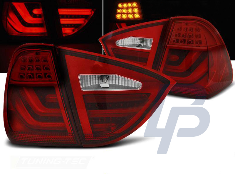 BMW E91 05-08 RED LED BAR - 4