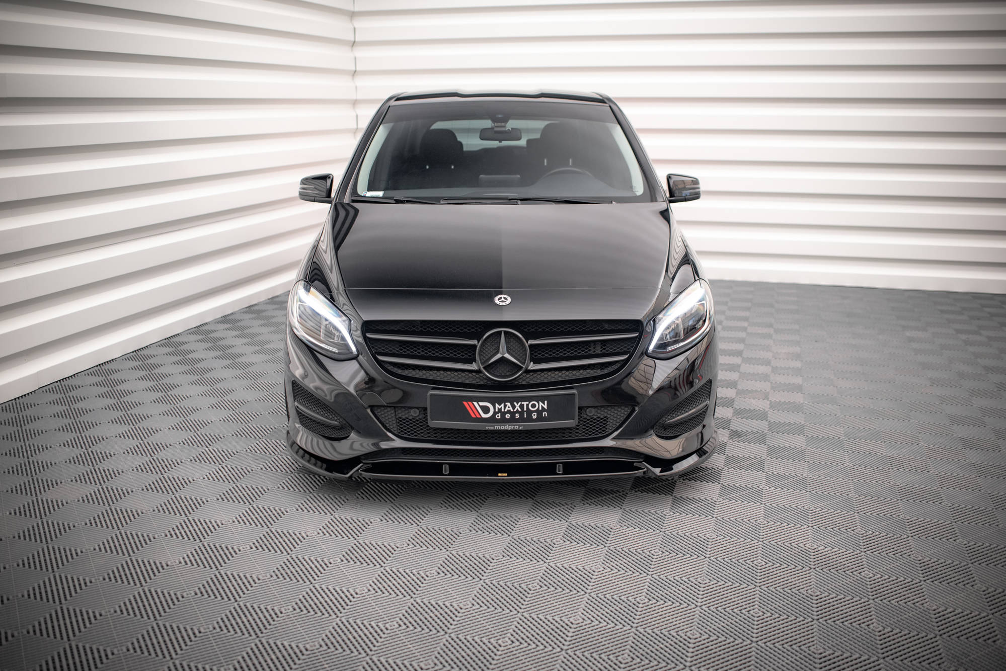 Front Splitter Mercedes B W246 Facelift - 2