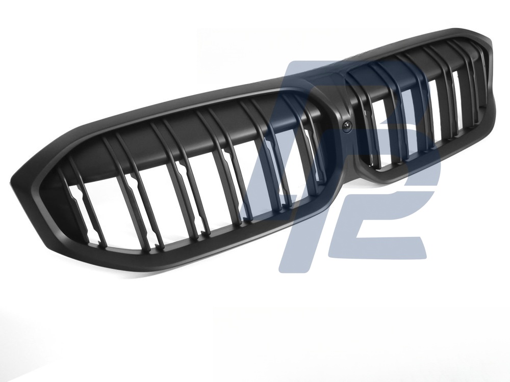 Grille Sport Matt Black Double-Slat for BMW G20 G21 LCI 2022–2026 - 5