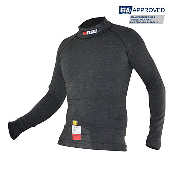 RRS PROLIGHT SWEAT-SHIRT  - BLACK - FIA 8856-2018