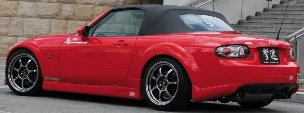 MAZDA MX5 NC 05+ CHARGESPEED SIDOKJOLAR