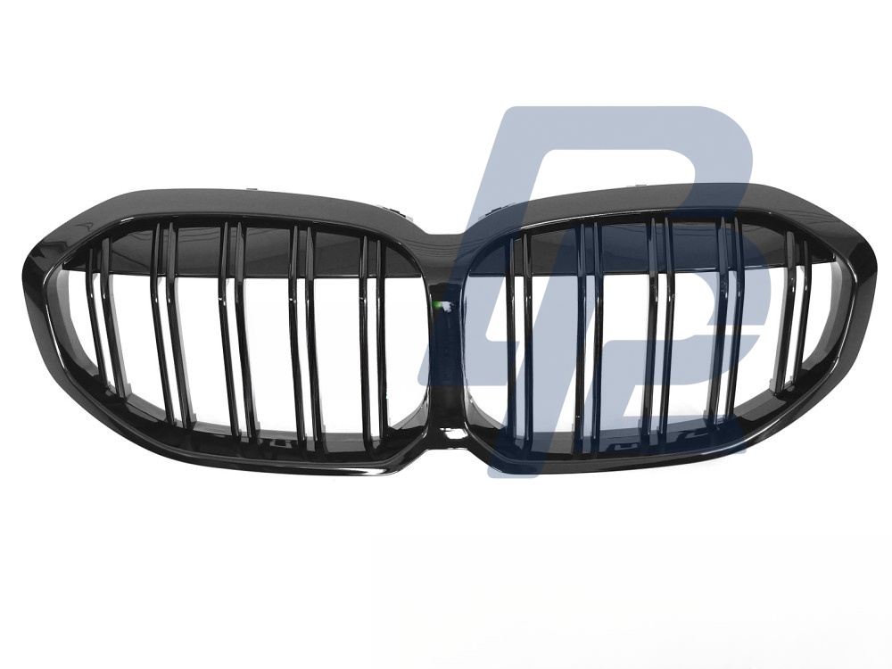 Grille Sport Gloss Black Double-Slat for BMW F40 2019–2024 - 4