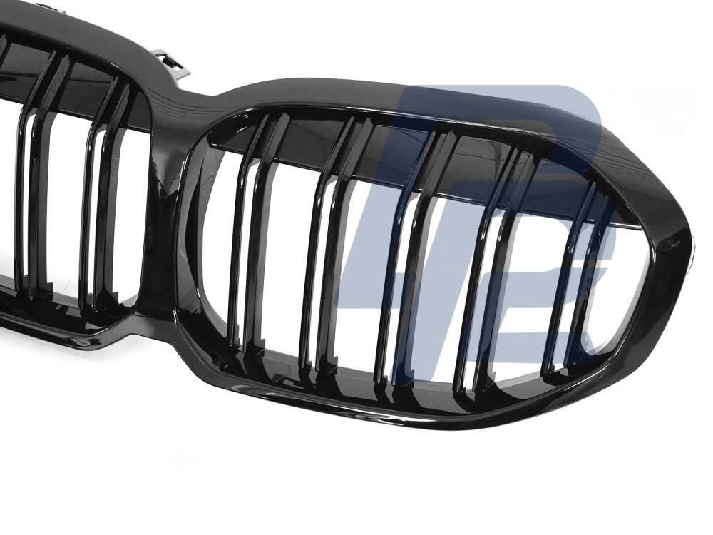 Grille Sport Gloss Black Double-Slat for BMW F40 2019–2024 - 2