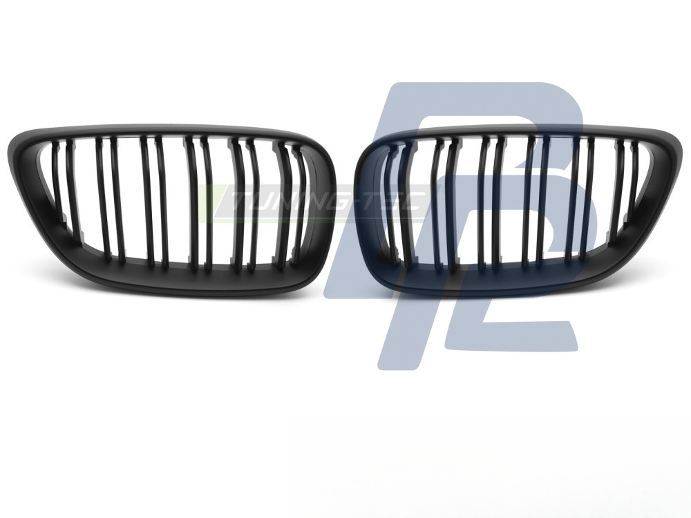 Grille Sport Matt Black Double-Slat for BMW F22 / F23 2013–2021 - 3
