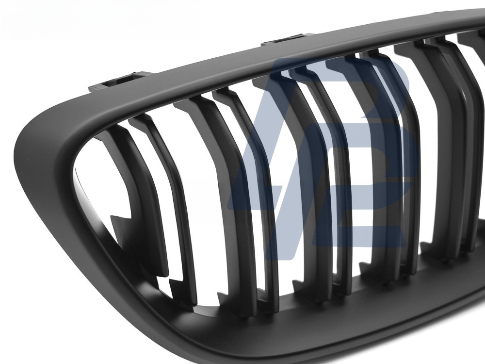 Grille Sport Matt Black Double-Slat for BMW F22 / F23 2013–2021 - 5