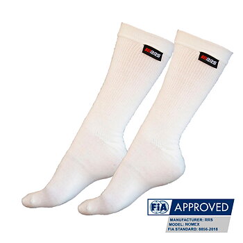 FIREPROOF SOCKS 100% NOMEX RRS FIA 8556-2018