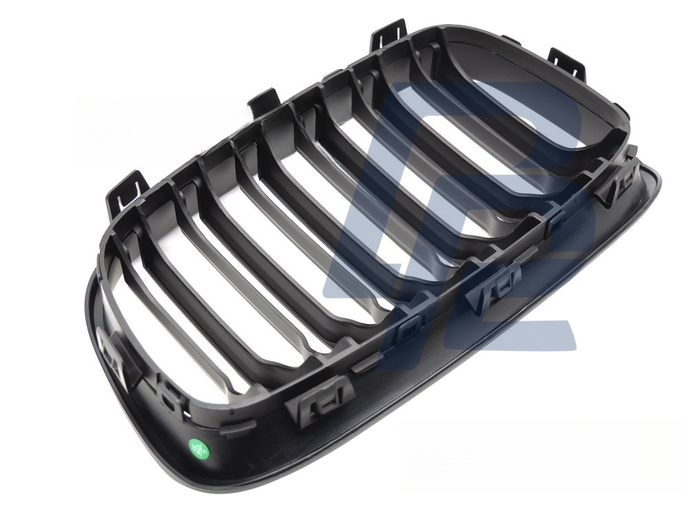Grille Sport Matt Black Double-Slat for BMW F20 / F21 2011–2014 - 6
