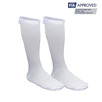 RRS ONE WHITE SOCKS - FIA 8856-2018
