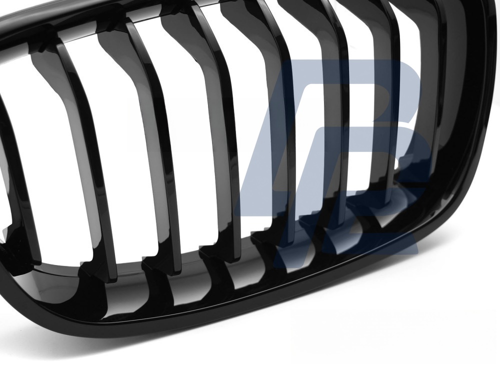 Grille Gloss Black for BMW F20 / F21 2011–2014 - 4