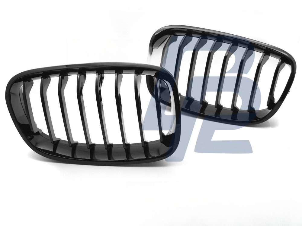 Grille Gloss Black for BMW F20 / F21 2011–2014 - 2