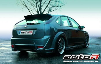FORD FOCUS II 05+ 3D/5D REARBUMPER TROYAN [AUTOR]