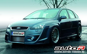 FORD FOCUS II 05+ 3D/5D SIDESKIRTS TROYAN [AUTOR]