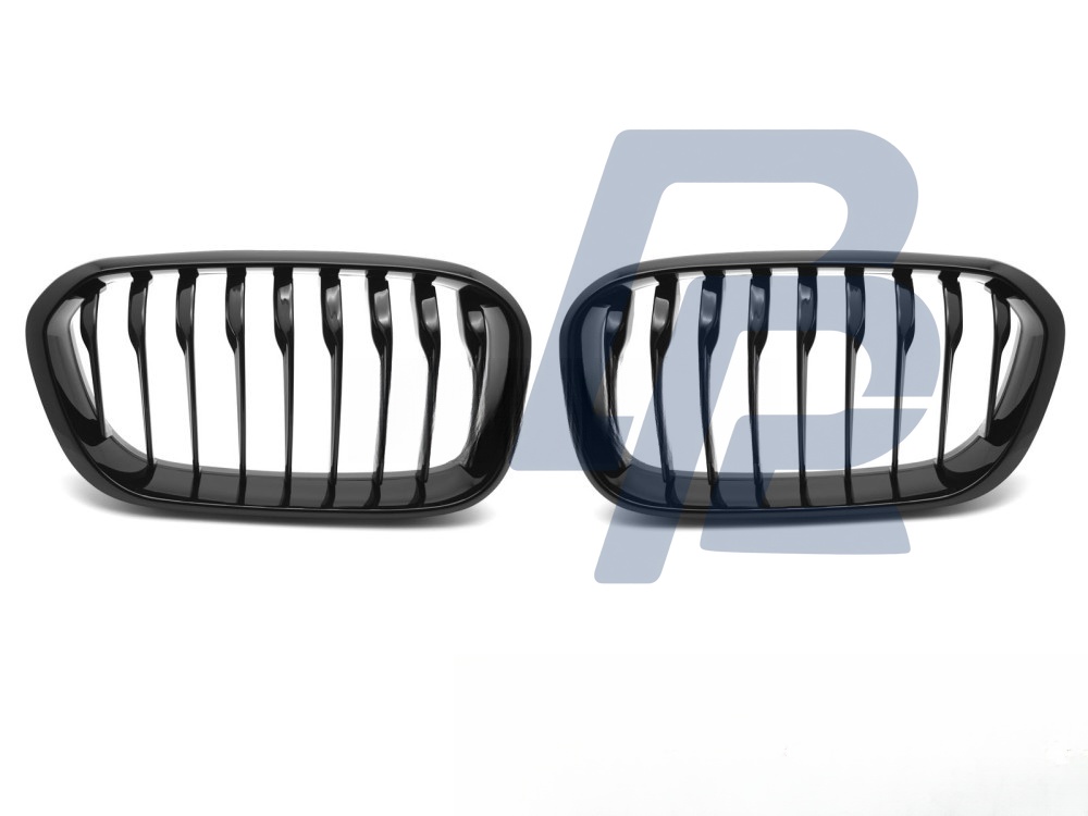 Grille Gloss Black for BMW F20 / F21 LCI 2015–2018 - 3