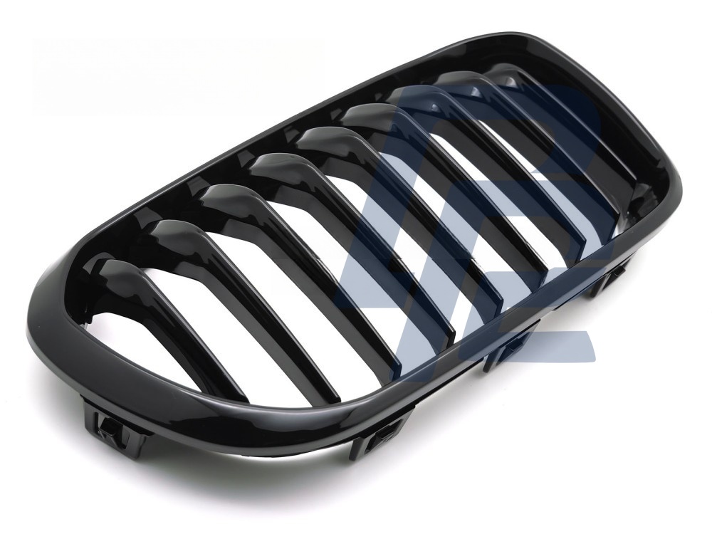 Grille Gloss Black for BMW F20 / F21 LCI 2015–2018 - 2