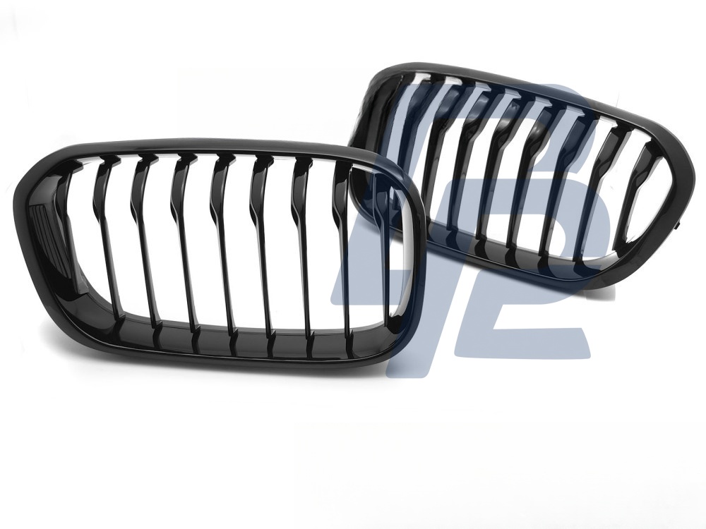 Grille Gloss Black for BMW F20 / F21 LCI 2015–2018 - 5