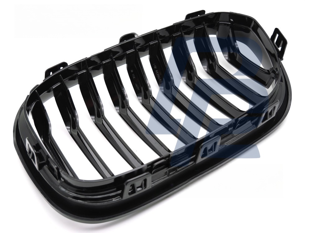 Grille Gloss Black for BMW F20 / F21 LCI 2015–2018 - 4