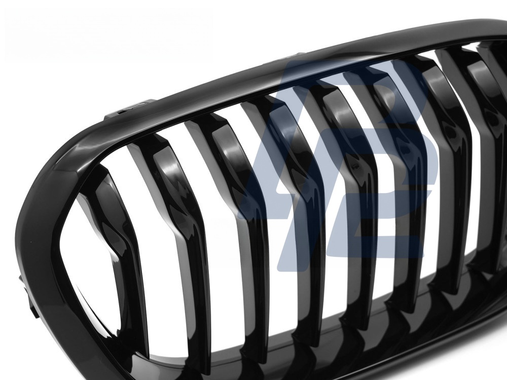 Grille Gloss Black for BMW F20 / F21 LCI 2015–2018 - 6